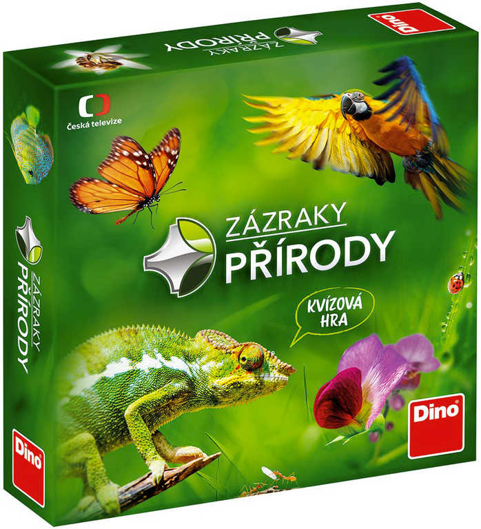 DINO Hra kvízová Zázraky přírody 1000 otázek *SPOLEČENSKÉ HRY*