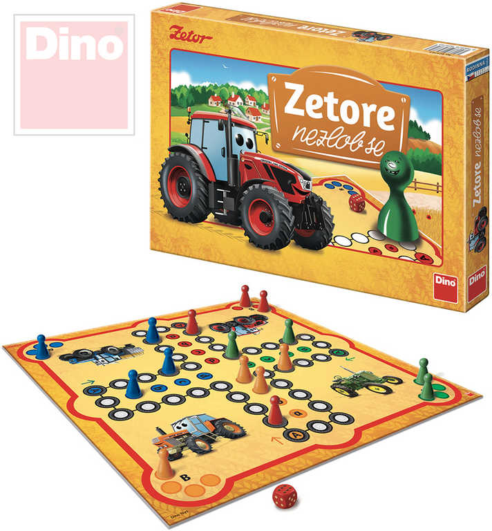 DINO HRA Zetore nezlob se! (Člověče, nezlob se!) *SPOLEČENSKÉ HRY*