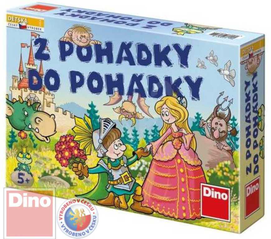 DINO Hra Z pohádky do pohádky nová verze *SPOLEČENSKÉ HRY*