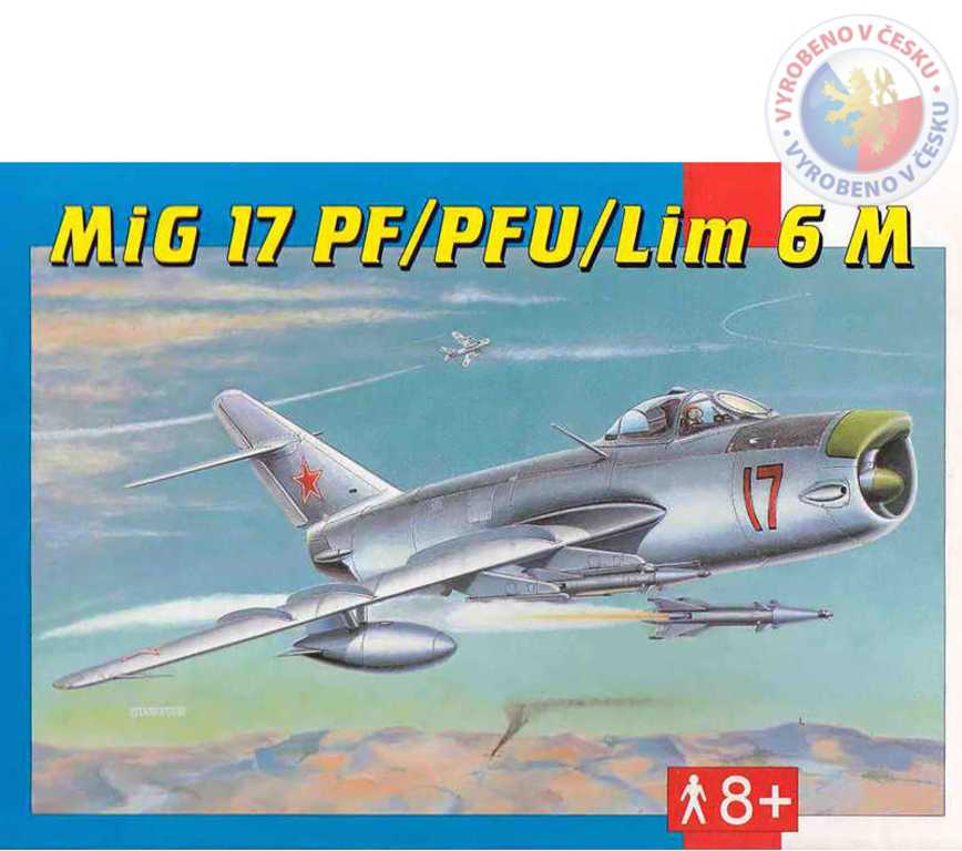 SMĚR Model letadlo MIG-17 PF/PFU 1:48 (stavebnice letadla)