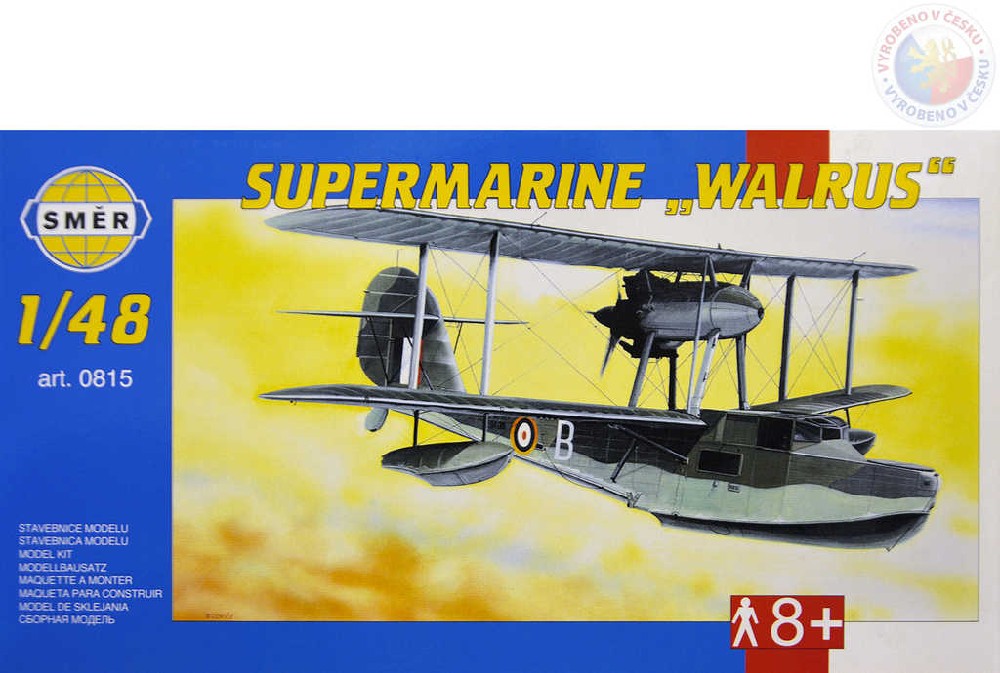 SMĚR Model letadlo Supermarine Walrusm Mk.2 1:48 (stavebnice letadla)