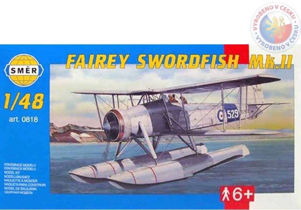 SMĚR Model letadlo Fairey Swordfish Mk.2 Limited 1:48 (stavebnice letadla)