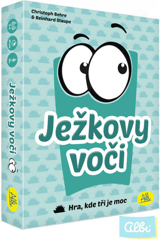 ALBI HRA Ježkovy voči karetní *SPOLEČENSKÉ HRY*