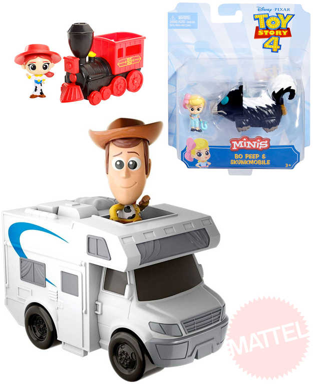 Figurka plastová Toy 4 Story (Příběh hraček) set s vozidlem různé druhy