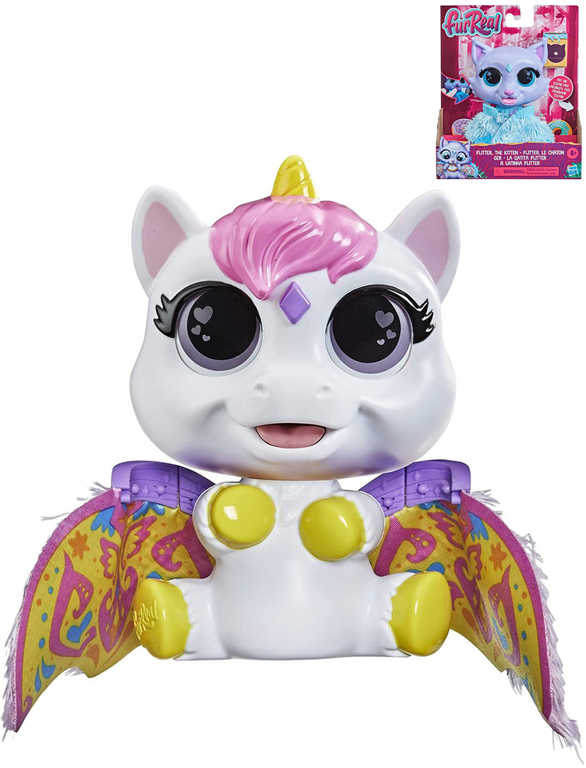 HASBRO FurReal Friends Hladový mazlíček zvířátko na baterie Světlo Zvuk 2 druhy