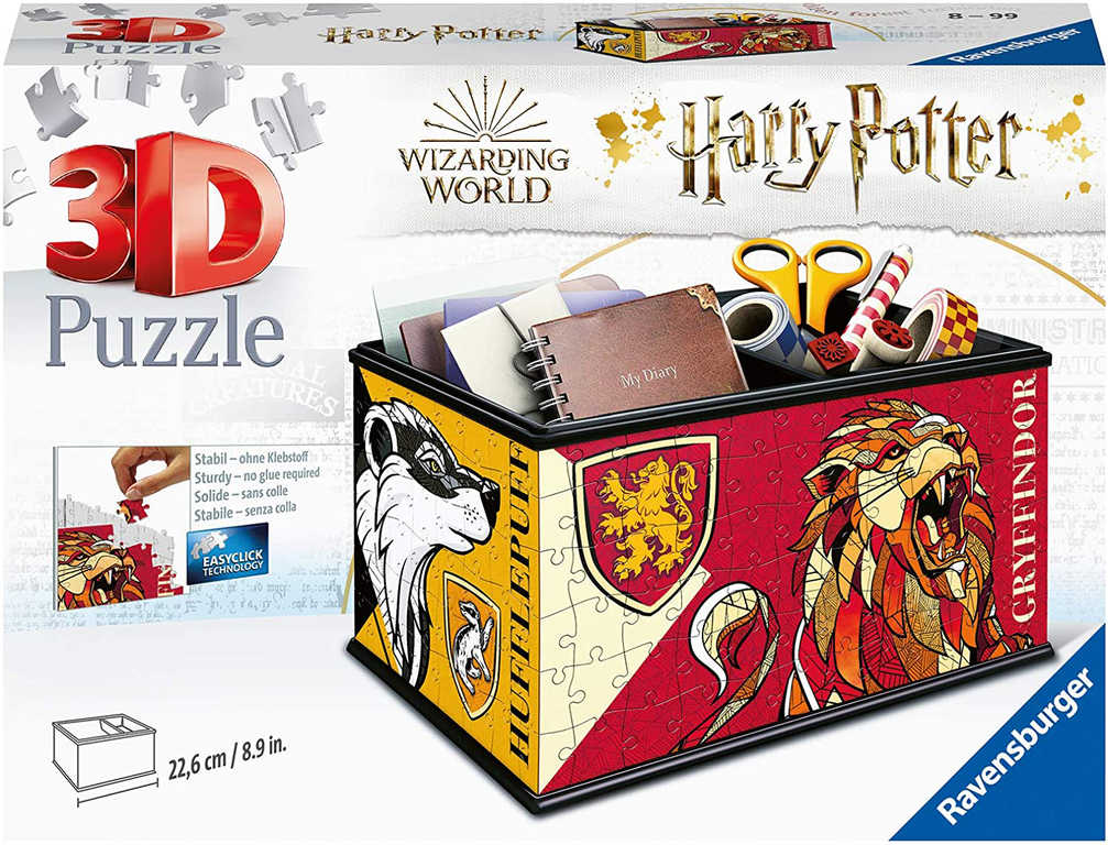 RAVENSBURGER Puzzle 3D box Harry Potter úložná krabice 216 dílků plast