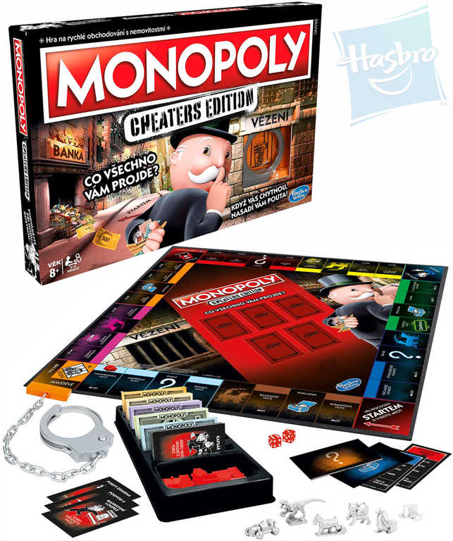 HASBRO HRA Monopoly Cheaters edition CZ *SPOLEČENSKÉ HRY*