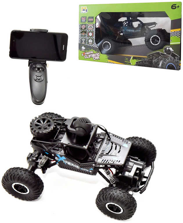 MAC TOYS RC Auto s kamerou Climbing Car na vysílačku 2,4GHz na baterie Zvuk