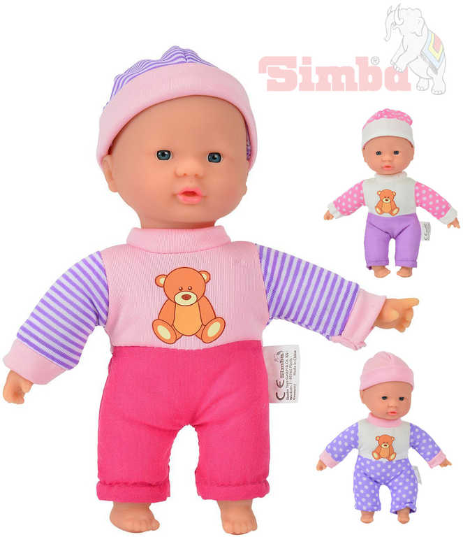 SIMBA Panenka miminko Tiny Laura 20cm 4 druhy měkké tělo