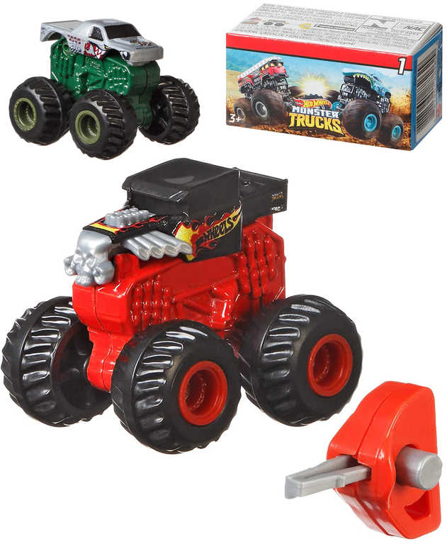 MATTEL HOT WHEELS Auto Monster Truck mini různé druhy s překvapením