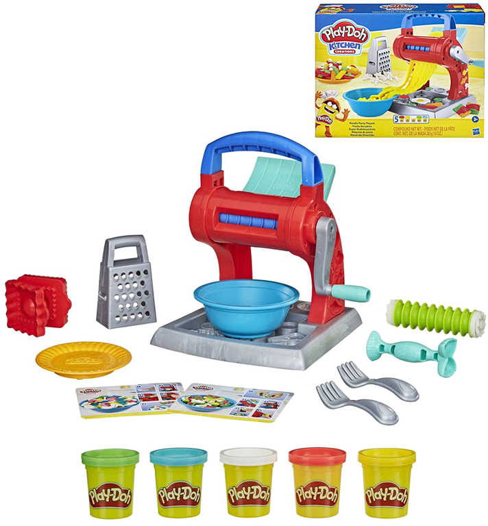 HASBRO PLAY-DOH Zábavné nudle kreativní set modelína s nástroji