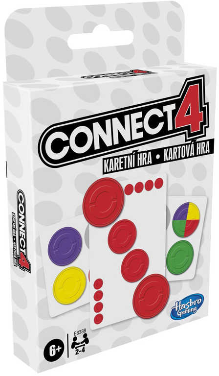 HASBRO Hra karetní Connect 4 *SPOLEČENSKÉ HRY*