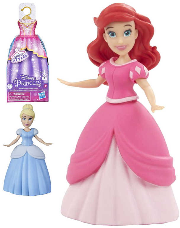 HASBRO Disney Princess mini panenka s překvapením různé druhy 1.vlna