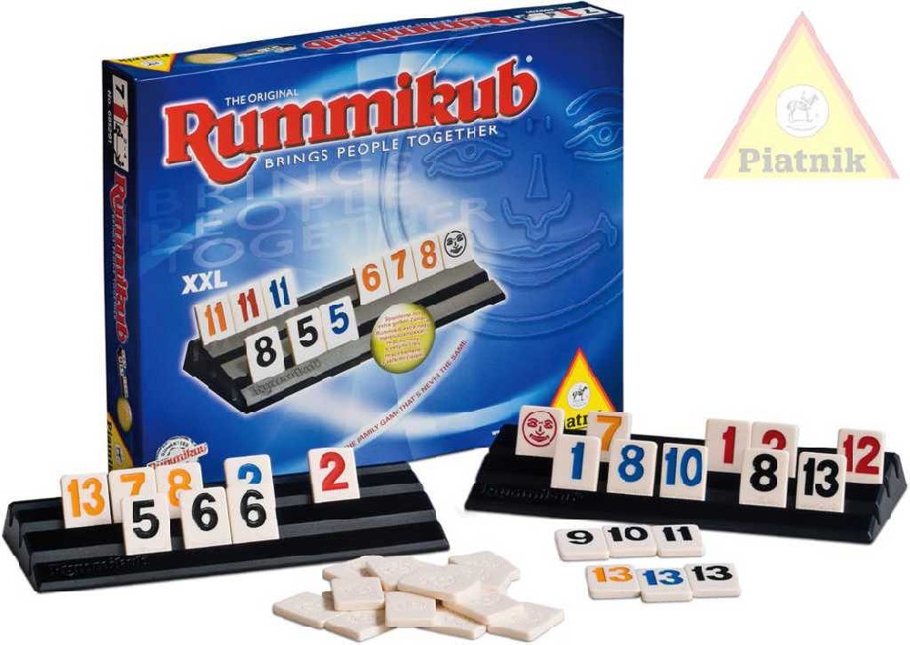 PIATNIK Hra Rummikub XXL *SPOLEČENSKÉ HRY*