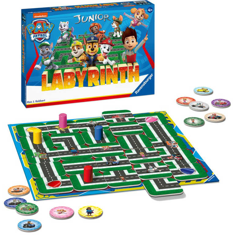 RAVENSBURGER Hra Labyrinth junior Tlapková Patrola *SPOLEČENSKÉ HRY*