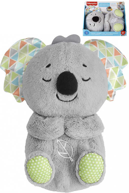 FISHER PRICE Baby Koala uklidňující usínáček na baterie pro miminko Světlo Zvuk