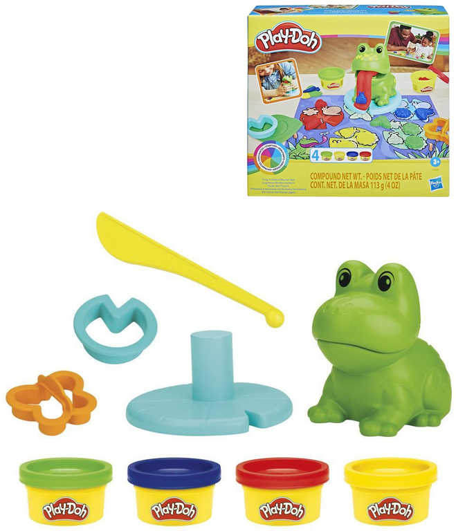 HASBRO PLAY-DOH Žába startovací kreativní set modelína s nástroji