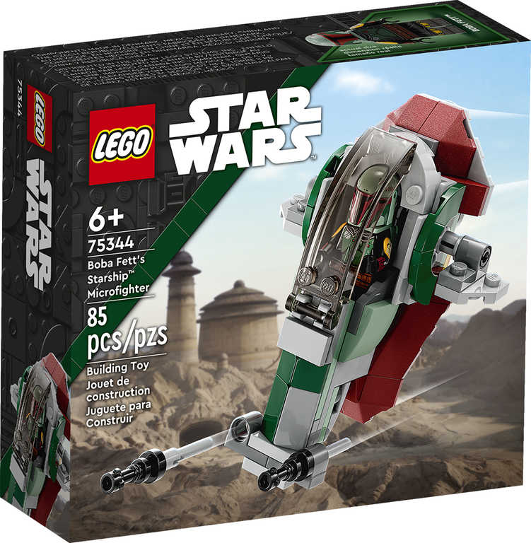 LEGO STAR WARS Mikrostíhačka Boby Fetta 75344 STAVEBNICE