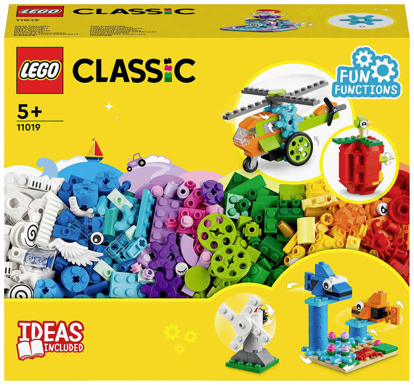 LEGO CLASSIC Kostky a funkce 11019 STAVEBNICE