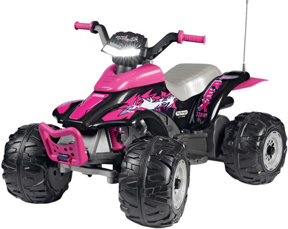 PEG PÉREGO CORRAL T-REX 330W 12V PINK Elektrické vozítko