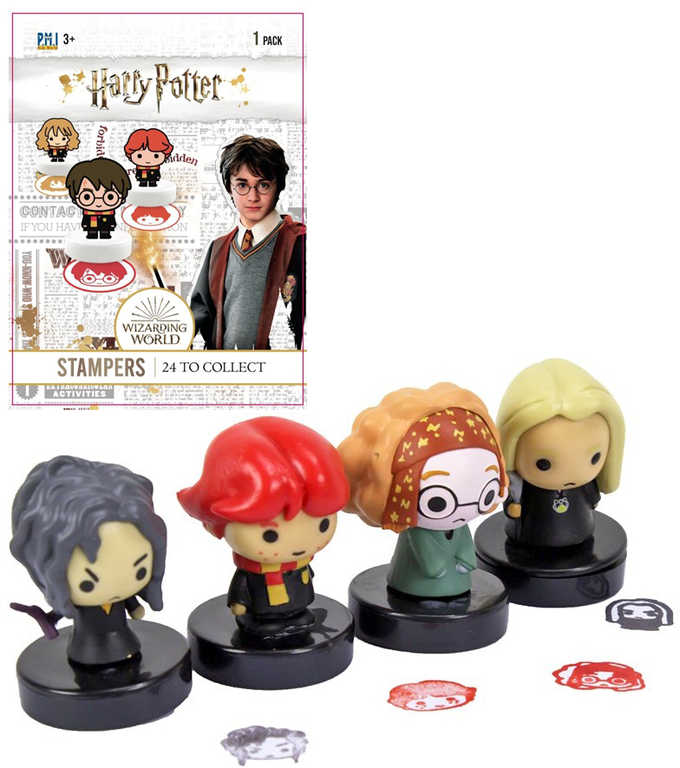 Razítko na tužku figurka Harry Potter různé druhy v sáčku s překvapením