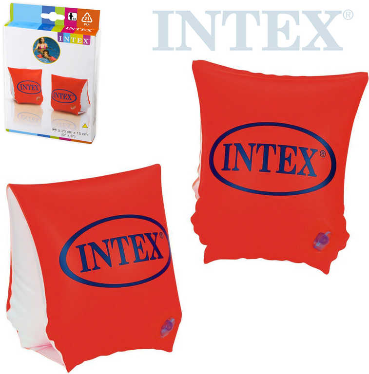 INTEX Rukávky dětské nafukovací 23x15cm plavací křidélka do vody 58642