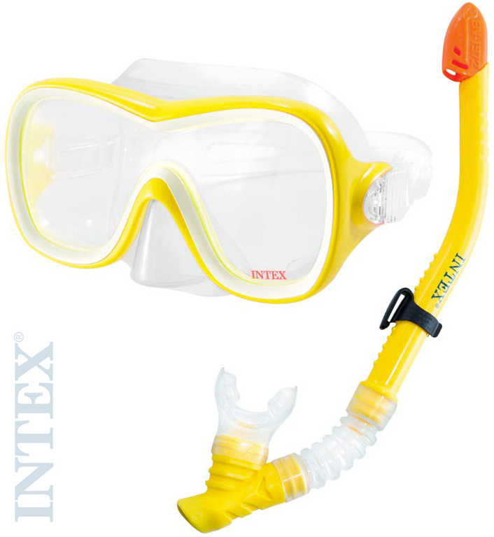 INTEX Wave Rider potápěčský plavecký set do vody brýle + šnorchl 55647