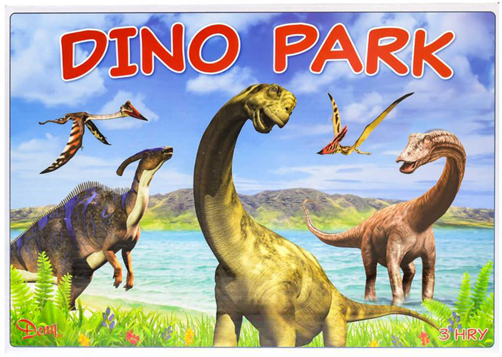 HYDRODATA Dino Park puzzle soubor her *SPOLEČENSKÉ HRY*