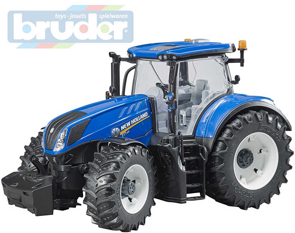 BRUDER 03120 Traktor New Holland T7.315 modrý model 1:16 plast