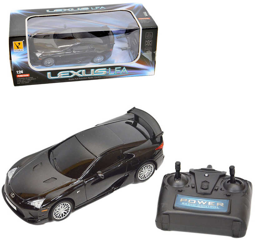 RC Auto Lexus LFA na vysílačku 1:24 na baterie 2 barvy Světlo