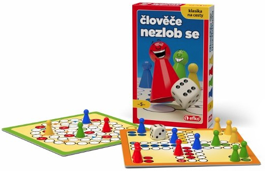 EFKO Hra ČLOVĚČE NEZLOB SE cestovní *SPOLEČENSKÉ HRY*