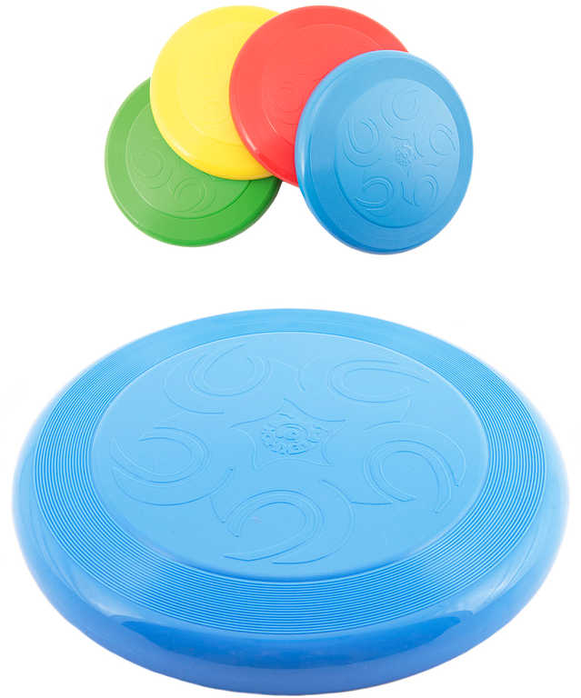 Frisbee baby létající talíř 23cm házecí disk plastový 4 barvy