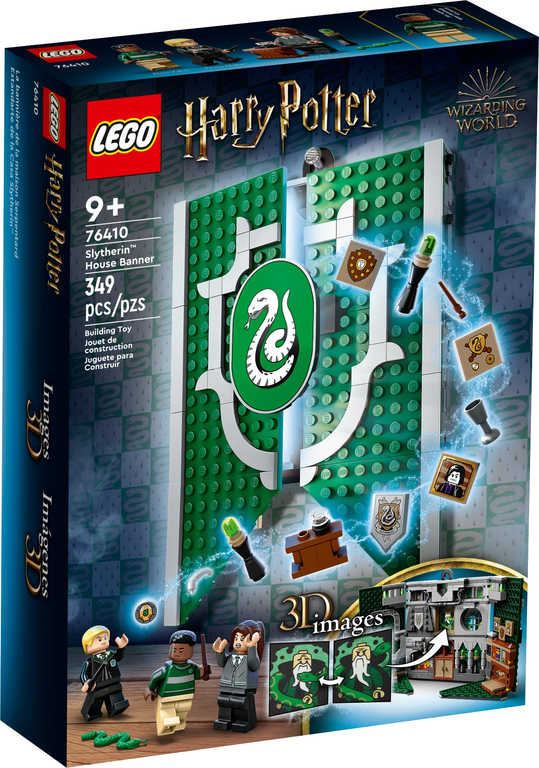 LEGO HARRY POTTER Zástava Zmijozelu 76410 STAVEBNICE