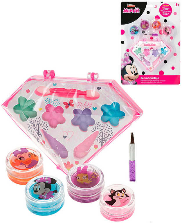 Sada krásy Disney Minnie Mouse dětský make-up šminky 11ks v krabičce