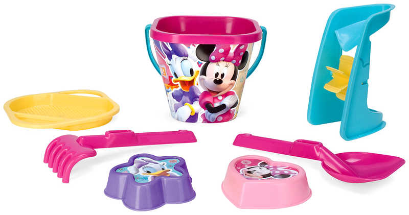 WADER Set na písek 7 ks Minnie Mouse PÍSKOVÁ SADA 77442