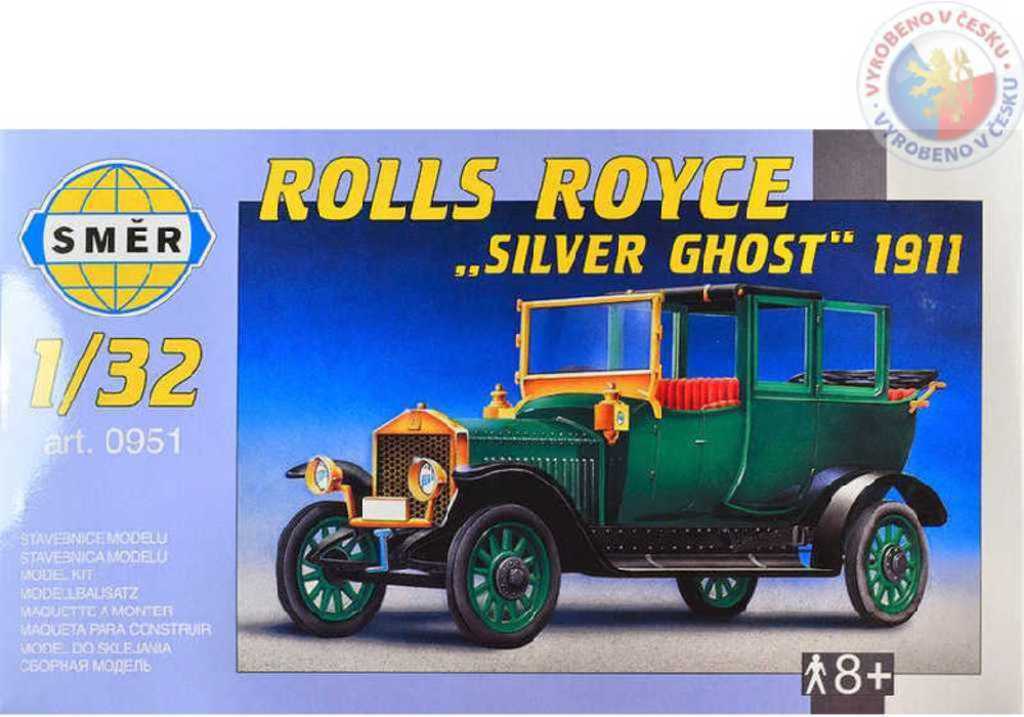 SMĚR Model auto Rolls Royce Silver Ghost 1911 1:32 (stavebnice auta)