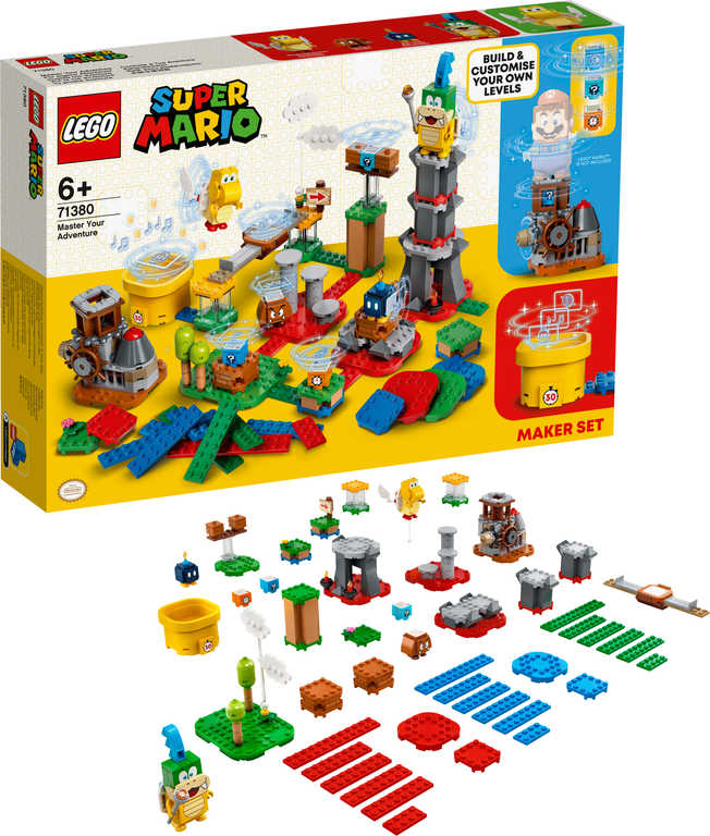 LEGO SUPER MARIO Mistrovská dobrodružství 71380 STAVEBNICE