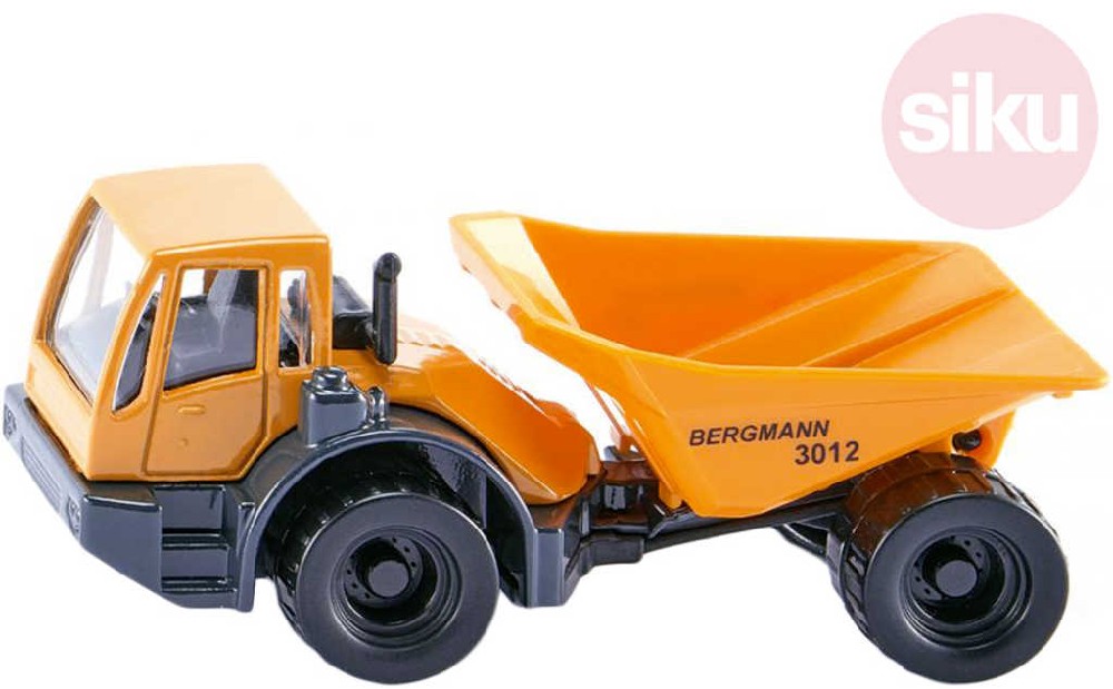 SIKU Auto nákladní na stavbu Bergmann Dumper žlutý model kov 1486