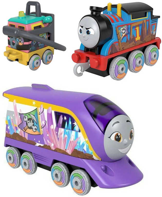 FISHER PRICE Mašinka mini Tomáš tahací kovová Thomas & Friends 3 druhy