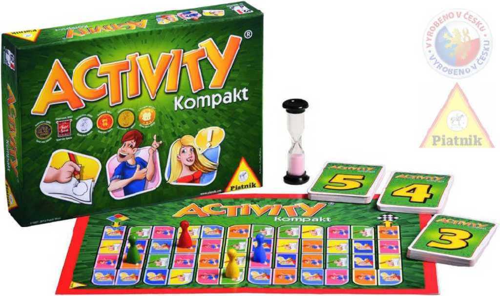 PIATNIK Hra ACTIVITY Kompakt na cesty *SPOLEČENSKÉ HRY*