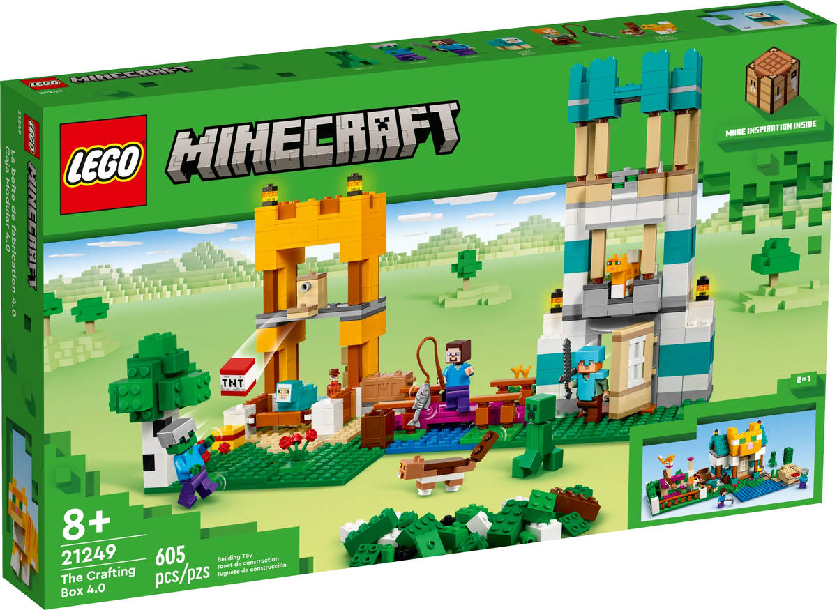 LEGO MINECRAFT Kreativní box 4.0 21249 STAVEBNICE