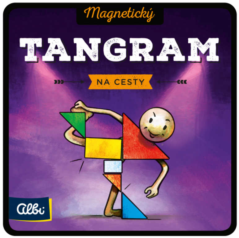 ALBI HRA Tangram magnetický na cesty