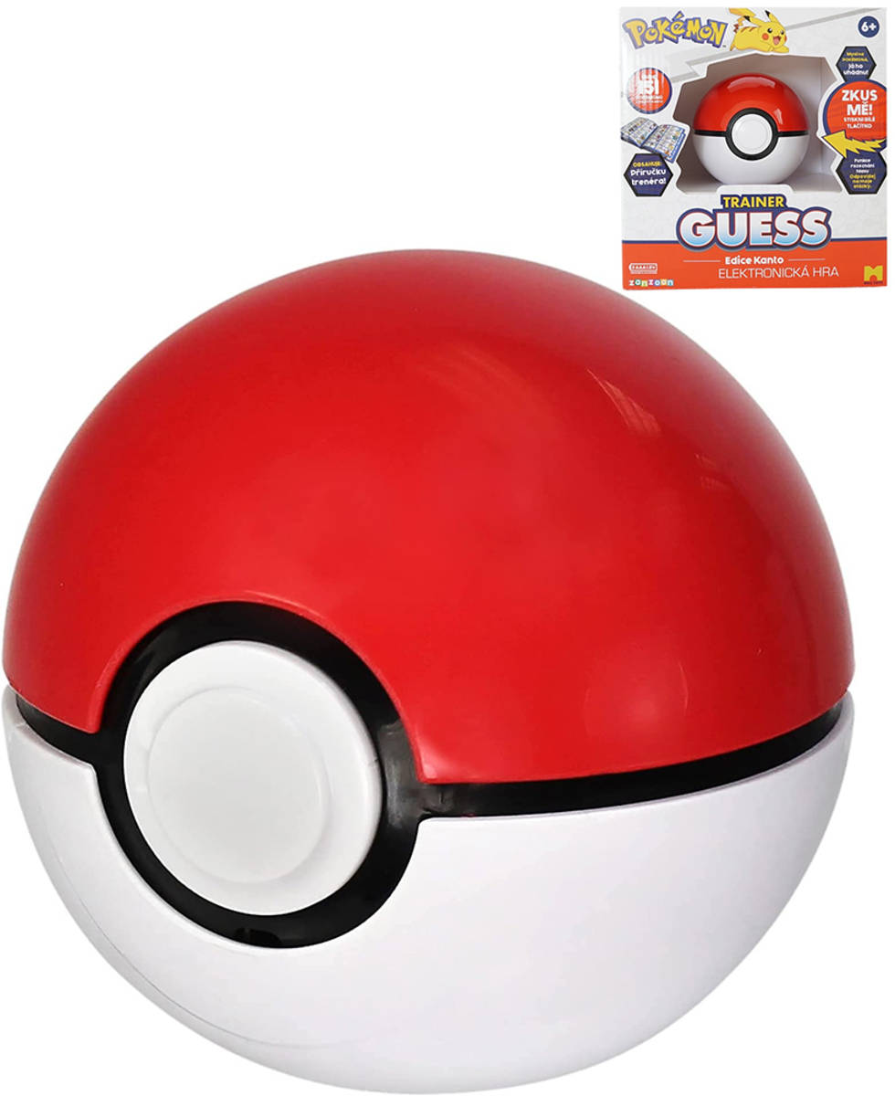 MAC TOYS Hra interaktivní Pokémon trainer guess na baterie CZ Světlo Zvuk