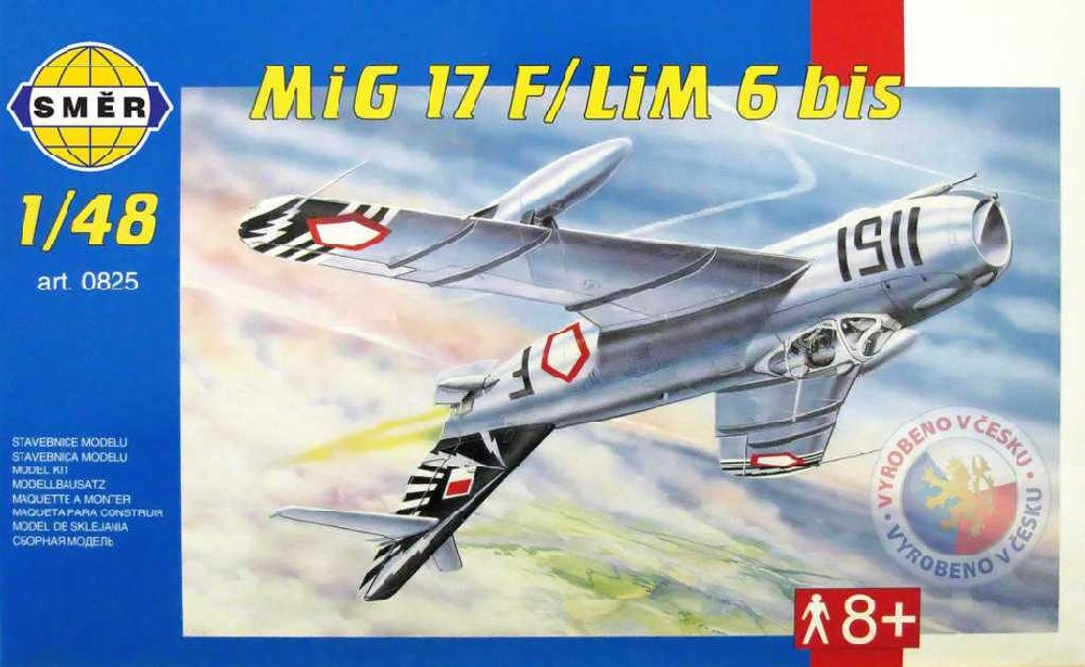 SMĚR Model letadlo Mig 17 F 1:48 (stavebnice letadla)