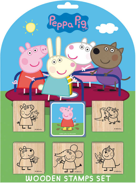 JIRI MODELS Razítka 5+1 Prasátko Peppa Pig