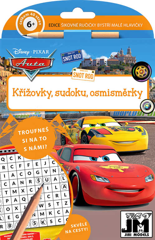 JIRI MODELS Křížovky, sudoku, osmisměrky Auta (Cars)