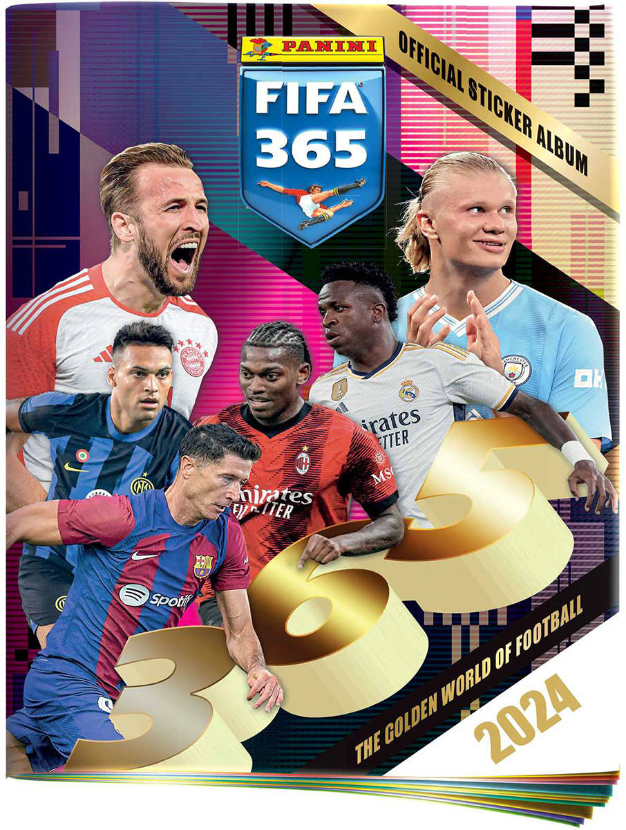 PANINI FIFA 365 23/24 Sběratelské album na samolepky + 12 samolepek