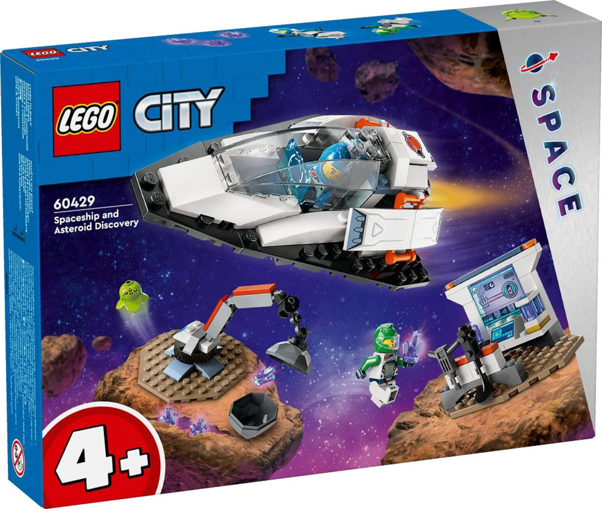 LEGO CITY Vesmírná loď a objev asteroidu 60429 STAVEBNICE