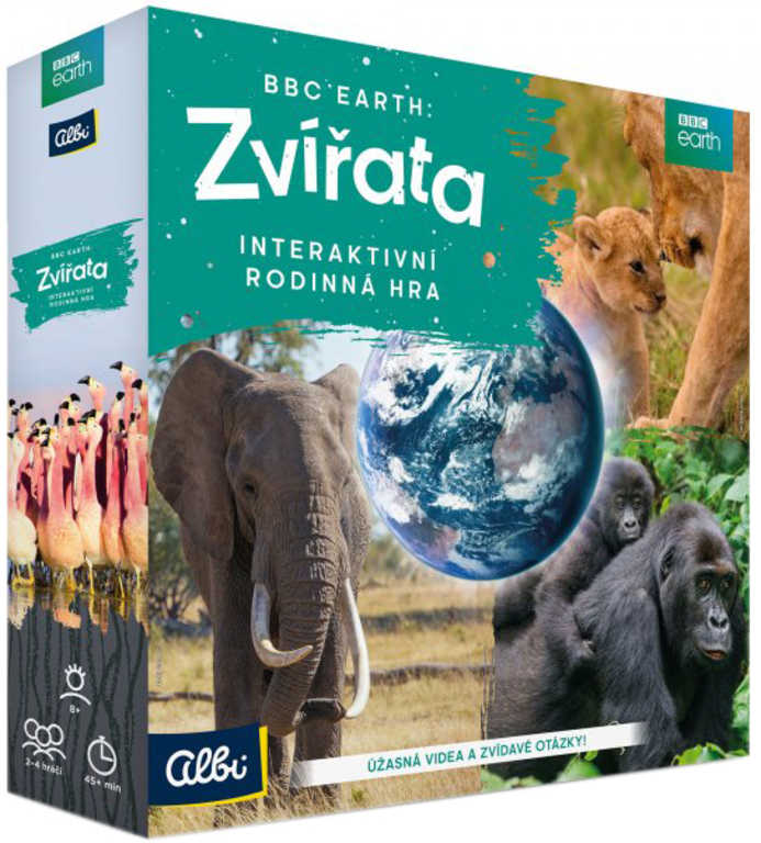 ALBI HRA BBC Earth: Zvířata *SPOLEČENSKÉ HRY*