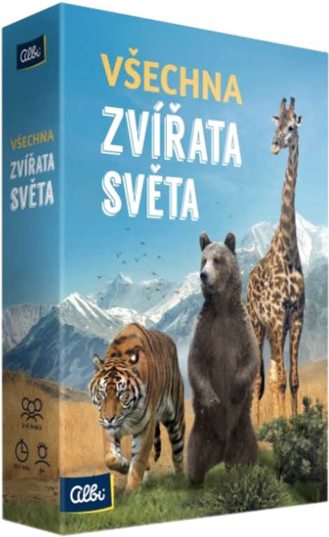 ALBI HRA Všechna zvířata světa *SPOLEČENSKÉ HRY*